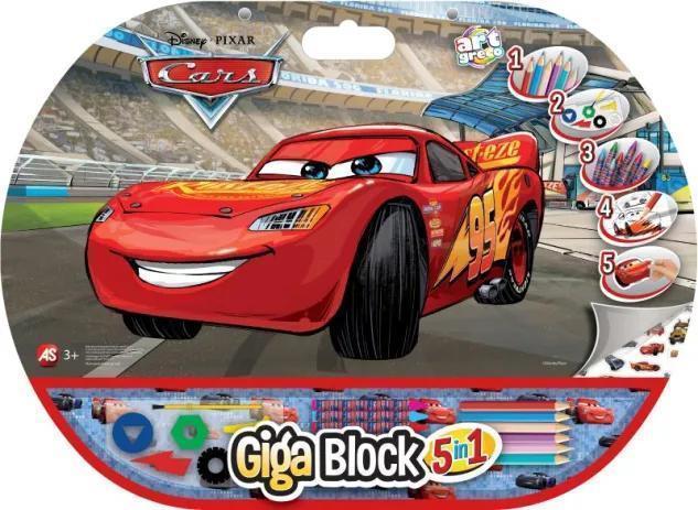 ΣΕΤ ΖΩΓΡΑΦΙΚΗΣ GIGA BLOCK 5 IN 1 CARS