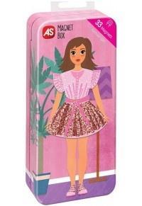 MAGNET BOX TINS: CITY HEROES - FASHION GIRL - MERMAID PRINCESS