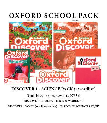 DISCOVER 1 (II ed) SCIENCE PACK (+WORDLIST)