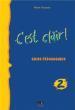 C"EST CLAIR 2 GUIDE PEDAGOGIQUE