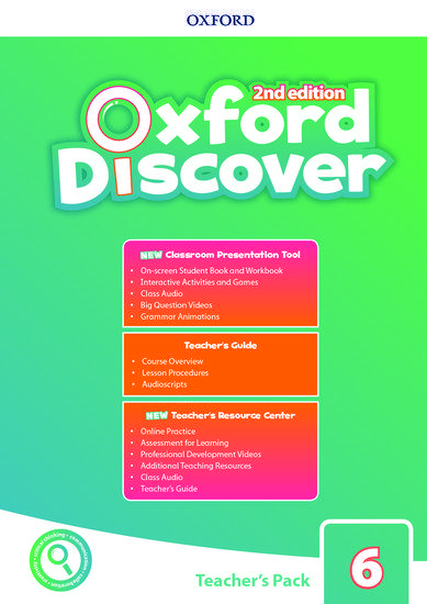 OXFORD DISCOVER 6 2ND EDITION TEACHER'S PACK (+CPT+ONLINE PRACTICE ACCESS CARD PACK)