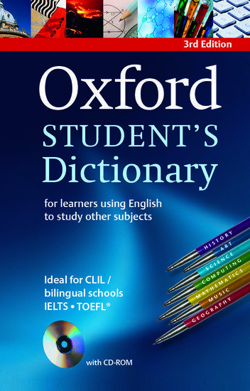 OXFORD STUDENT'S DICTIONARY (+CD-ROM) 3RD EDITION