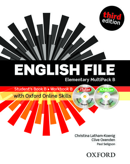 ENGLISH FILE 3RD EDITION ELEMENTARY MULTIPACK B WITH ITUTOR, ICHECKER AND OXFORD ONLINE SKILLS