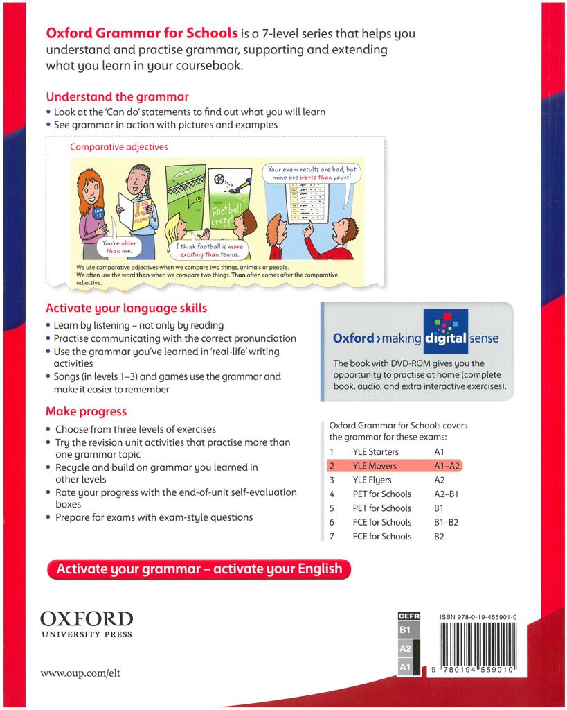 OXFORD GRAMMAR FOR SCHOOLS 2 (+DVD)