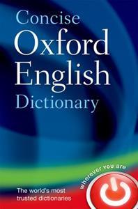 CONCISE OXFORD ENGLISH DICTIONARY