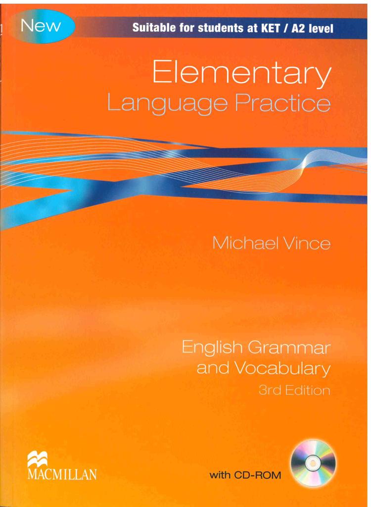 ELEMENTARY LANGUAGE PRACTICE (+CD-ROM) 3RD EDITION