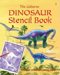 DINOSAUR STENCIL BOOK