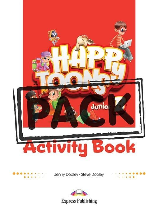 HAPPYTOONS JUNIOR B WORKBOOK (+DIGIBOOK APP)