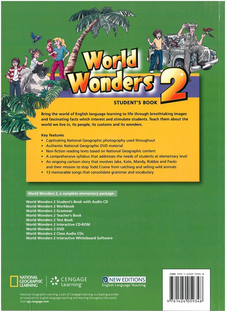 WORLD WONDERS 2 STUDENT'S BOOK (+CD)