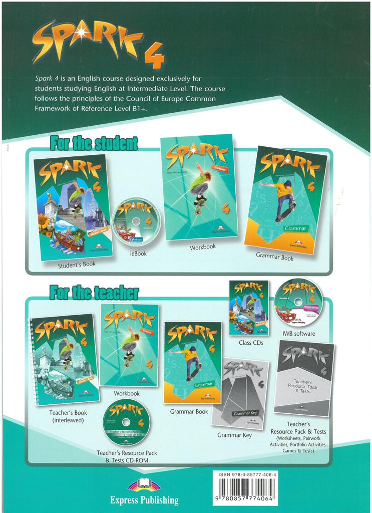 SPARK 4 WORKBOOK (+DIGI BOOK)