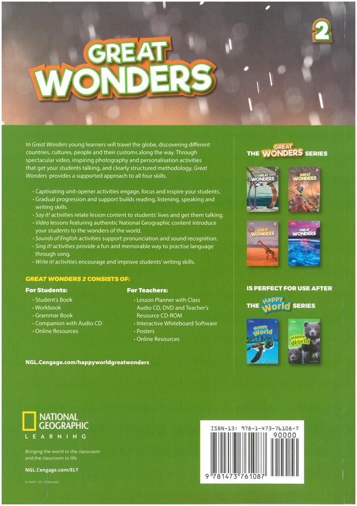 GREAT WONDERS 2 STUDENT'S BOOK