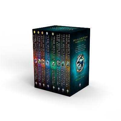 THE WITCHER: BOXED SET: THE LAST WISH - SWORD OF DESTINY - BLOOD OF ELVES - TIME OF CONTEMPΤ - BAPTISM OF FIRE - THE TOWER OF TH