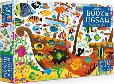 USBORNE BOOK AND JIGSAW UNDER THE SEA