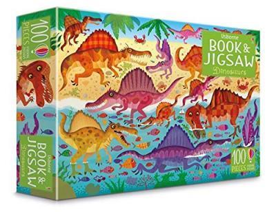 USBORNE BOOK AND JIGSAW DINOSAURS