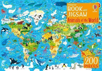 USBORNE BOOK AND JIGSAW ANIMALS OF THE WORLD