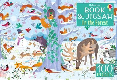 USBORNE BOOK AND JIGSAW IN THE FOREST