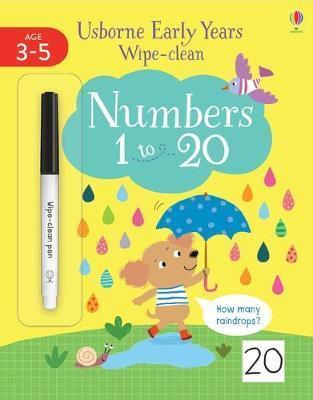 EARLY YEARS WIPE-CLEAN NUMBERS 1 TO 20