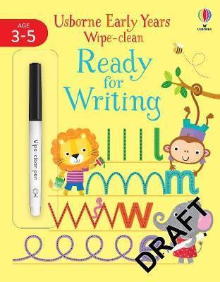 EARLY YEARS WIPE-CLEAN READY FOR WRITING