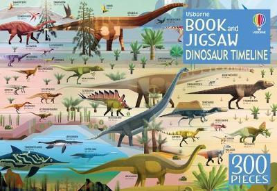 DINOSAUR TIMELINE BOOK AND JIGSAW