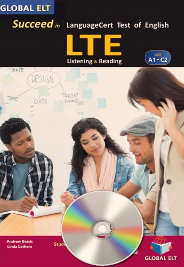 SUCCEED IN LANGUAGECERT LTE A1-C2 SELF STUDY (ST/BK+CD+STUDY GUIDE)