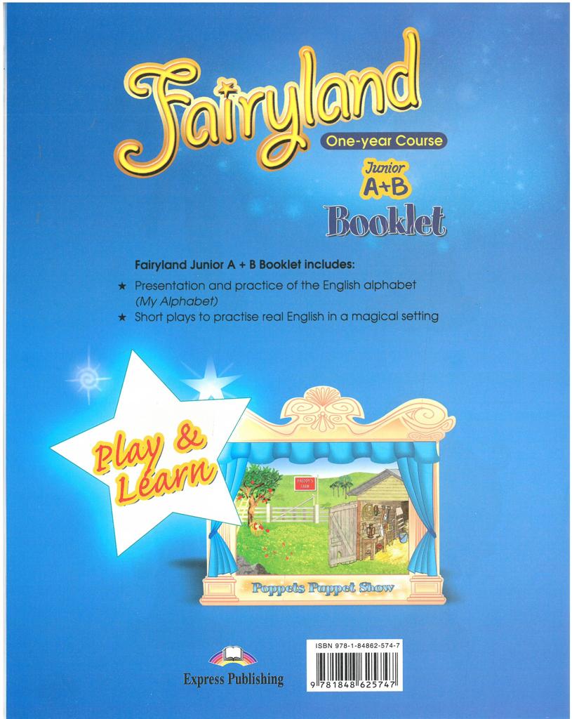 FAIRYLAND JUNIOR A & B ALPHABET BOOKLET