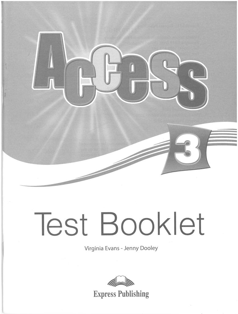 ACCESS 3 TEST BOOK