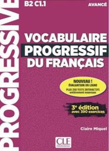 VOCABULAIRE PROGRESSIF AVANCE 3RD EDITION (+390 EXERCISES) (+CD)