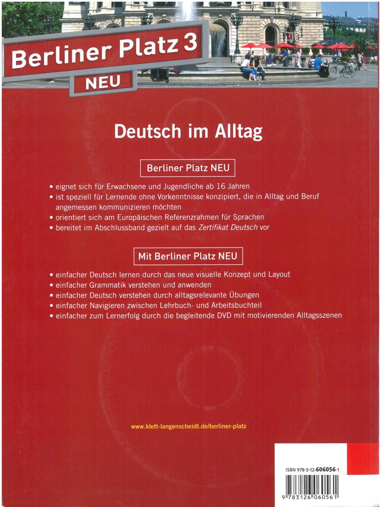 BERLINER PLATZ 3 NEU KURSBUCH (+ARBEITSBUCH+2CDS)