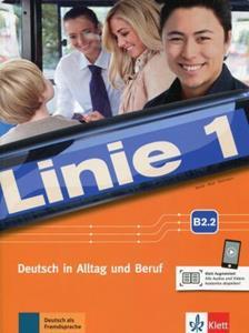 LINIE 1 B2.2 KURSBUCH UND UBUNGSBUCH  (+AUDIO ONLINE)