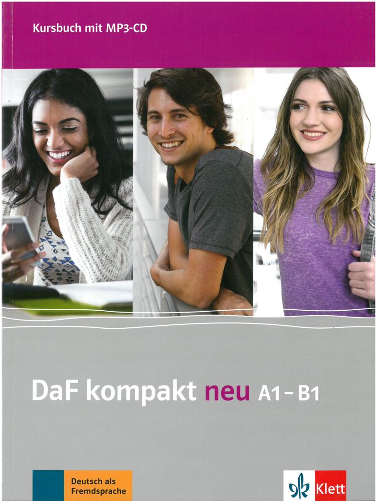 DAF KOMPAKT A1-B1 NEU KURSBUCH (+3CDS)