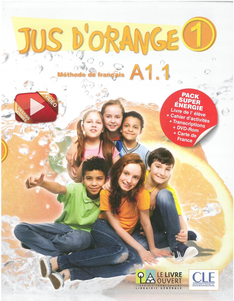 JUS D ORANGE 1 (Α1.1) PACK SUPER ENERGIE (ELEVE & CAHIER)