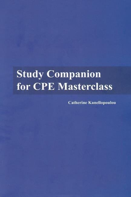 CPE MASTERCLASS NEW COMPANION (+VOCABULARY CHECK)