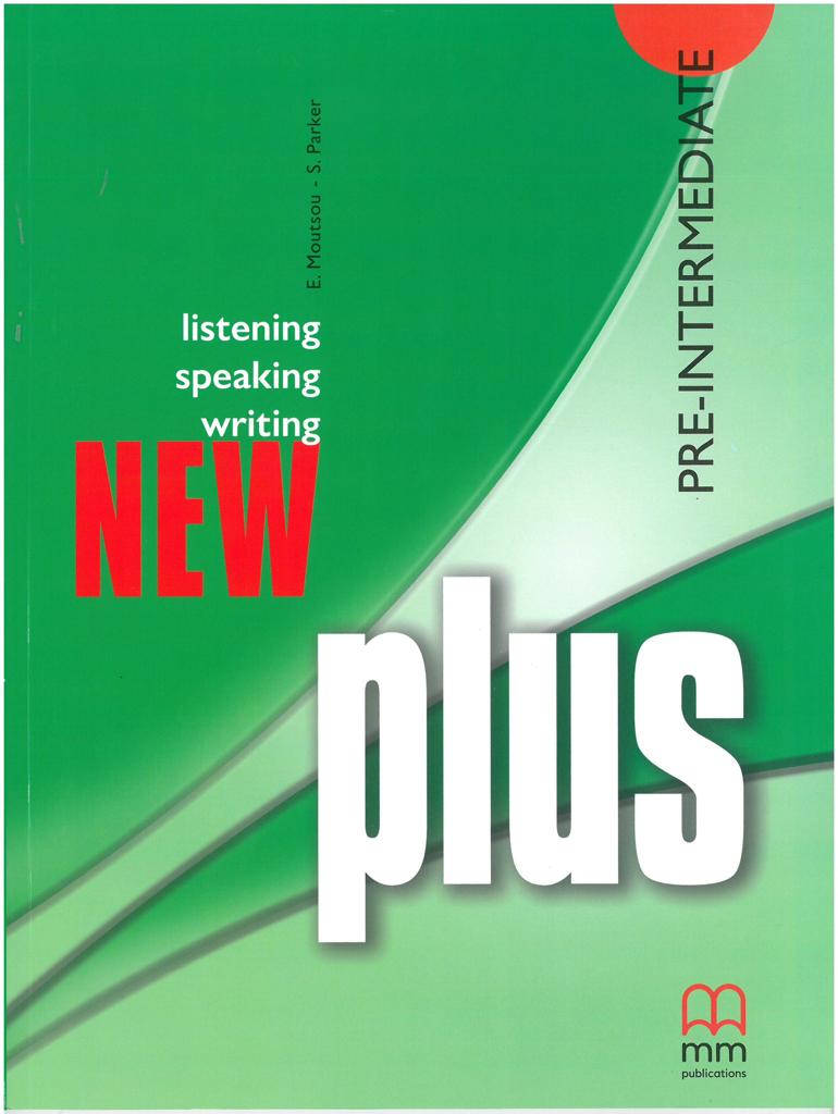 NEW PLUS PRE-INTERMEDIATE STUDENT'S BOOK (+GLOSSARY)