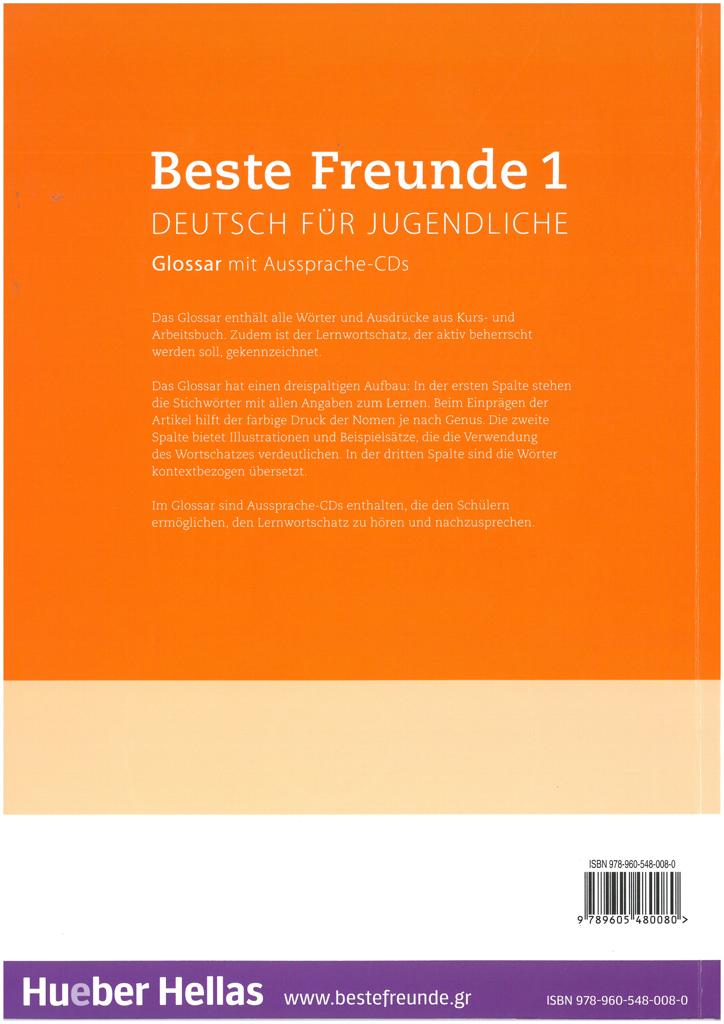 BESTE FREUNDE 1 (A1) GLOSSAR (+CDs)