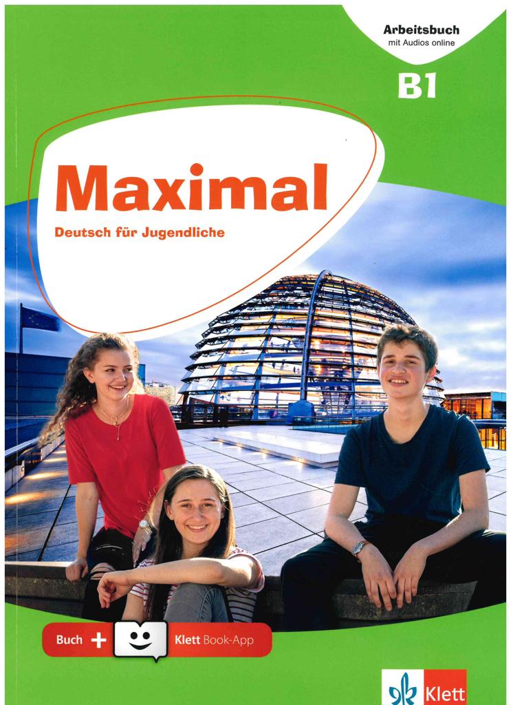 MAXIMAL B1 ARBEITSBUCH (+AUDIO ONLINE +KLETT-BOOK APP)