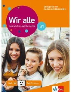 WIR ALLE B1 UBUNGSBUCH (+ ONLINE AUDIO + KLETT -BOOK APP)