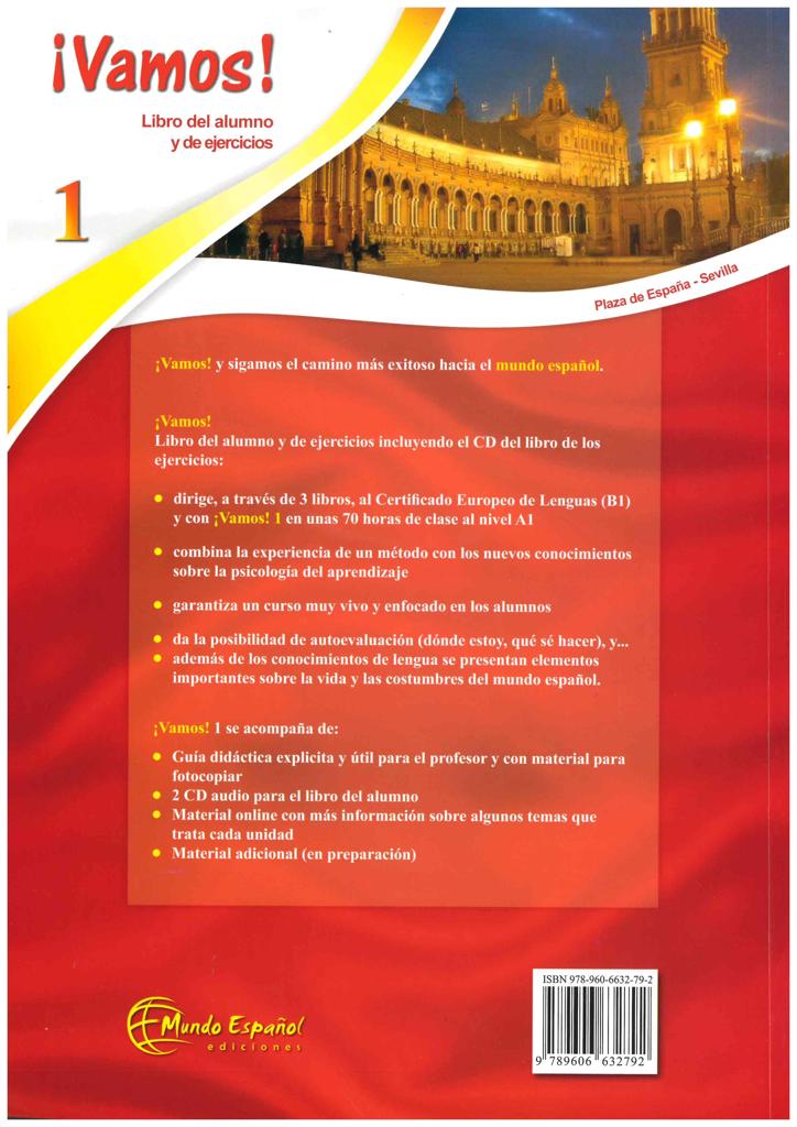 VAMOS 1 ALUMNO & EJERCICIOS (+CD)