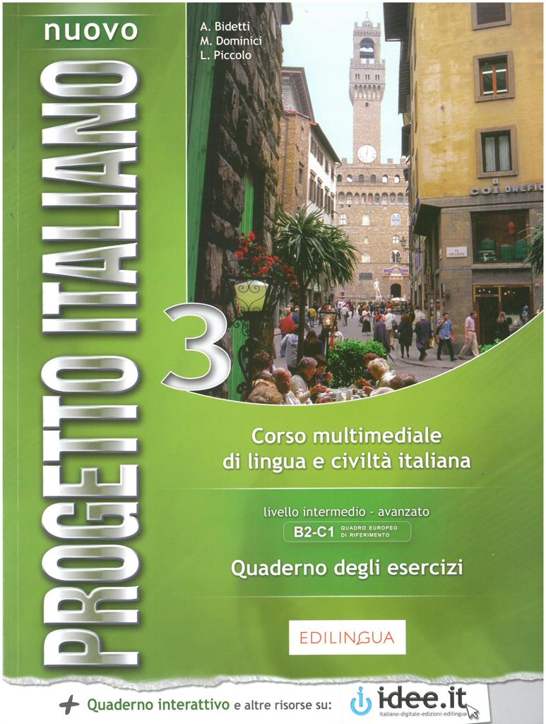 PROGETTO ITALIANO 3 ESERCIZI (B2-C1)