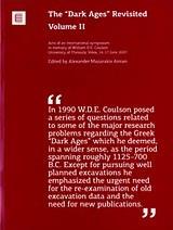 THE "DARK AGES" REVISED - ΤΟΜΟΣ: 2