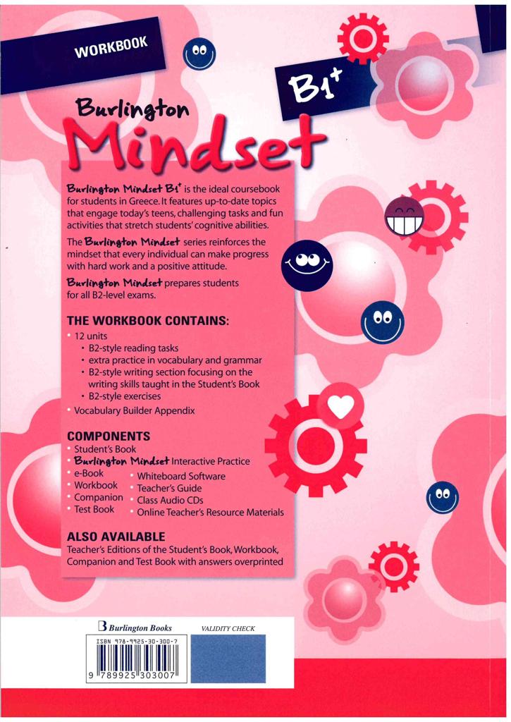 MINDSET B1+ WORKBOOK