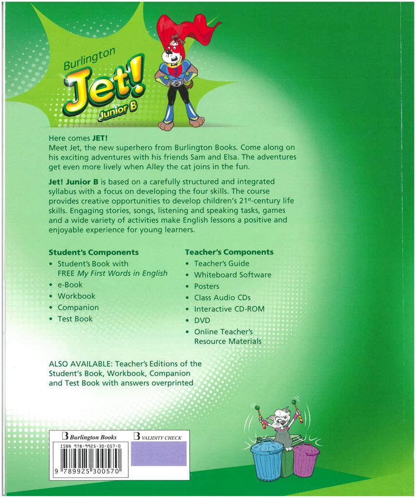 BURLINGTON JET! JUNIOR B STUDENT'S BOOK