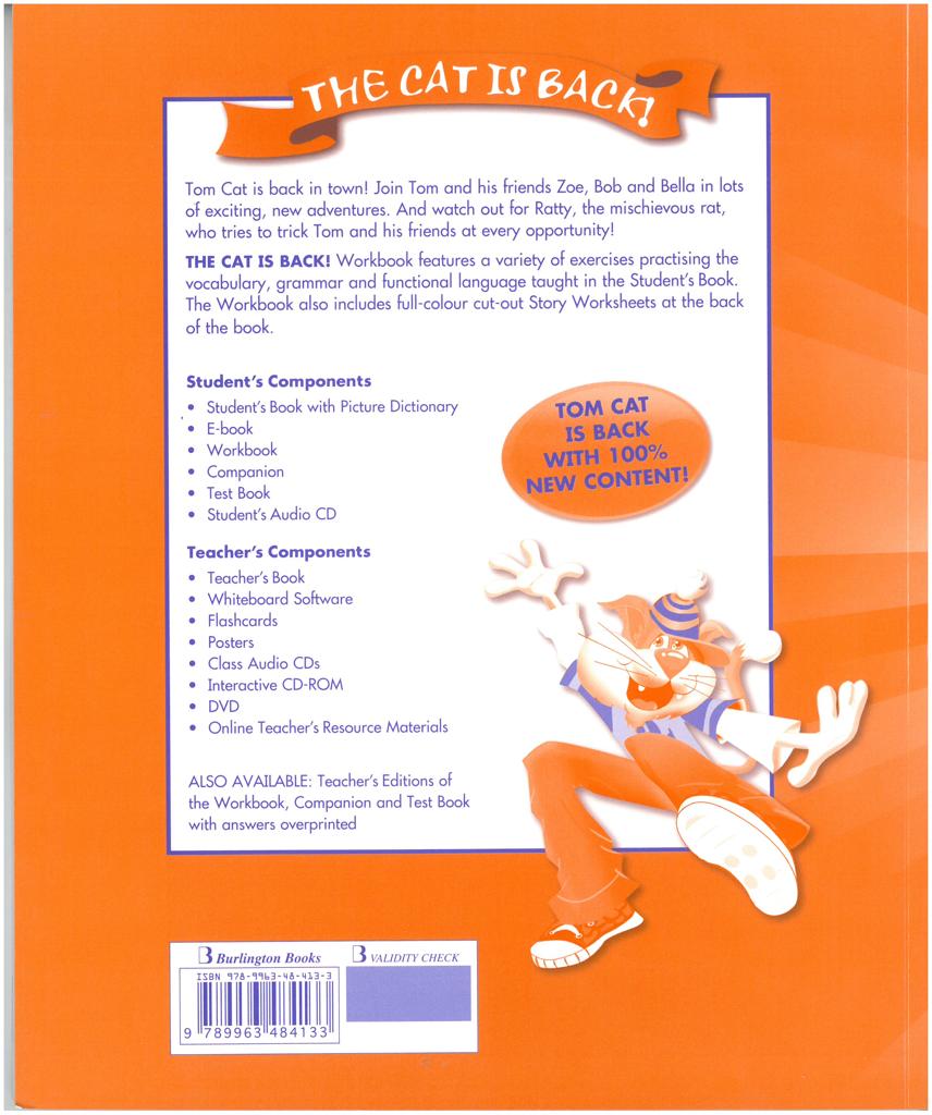 THE CAT IS BACK! JUNIOR B WORKBOOK