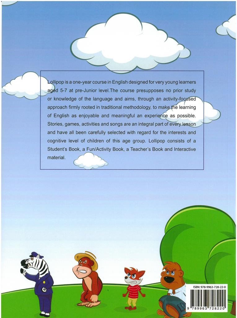 LOLLIPOP PRE-JUNIOR FUN BOOK