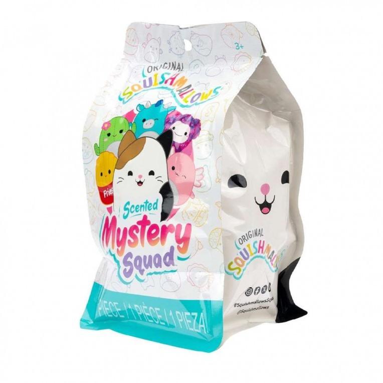 SQUISHMALLOWS - SCENTED MYSTERY BAGS- ΛΟΥΤΡΙΝΑ 13CM W5 ΦΡΟΥΤΑ (6 ΣΧΕΔΙΑ)