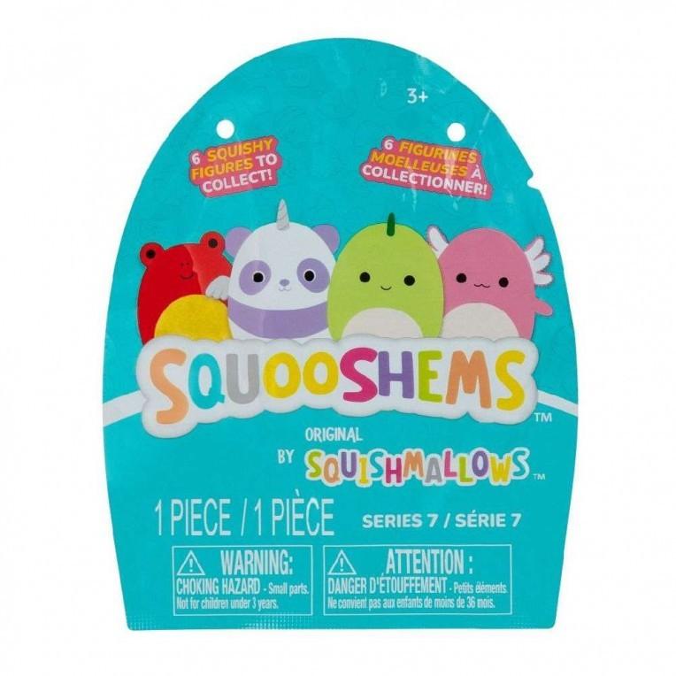 SQUISHMALLOWS -SQUOOSHEMS - BLIND ΣΑΚΟΥΛΑΚΙ ΜΕ ΖΟΥΛΗΧΤΗ ΦΙΓΟΥΡΑ 6CM FANTASY (6 ΣΧΕΔΙΑ)