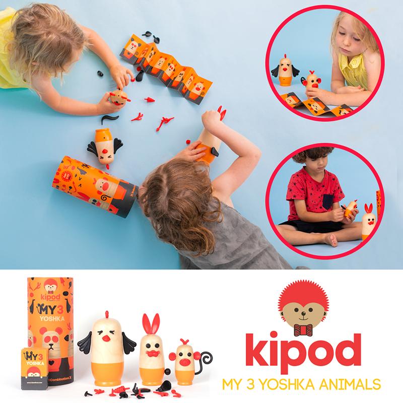 KIPOD - ΜΠΑΜΠΟΥΣΚΑ ΖΩΑ ΓΙΑ ΠΑΙΔΙΑ ΑΠΟ 3 ΕΤΩΝ