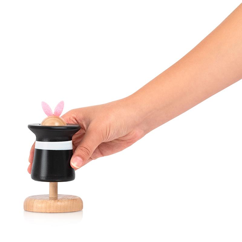 KIPOD - PEEK-A-BOO BUNNY RATTLE TOY