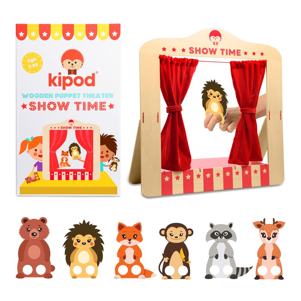 KIPOD - ΞΥΛΙΝΟ ΚΟΥΚΛΟΘΕΑΤΡΟ ΓΙΑ ΠΑΙΔΙΑ ΑΠΟ 3 ΕΤΩΝ