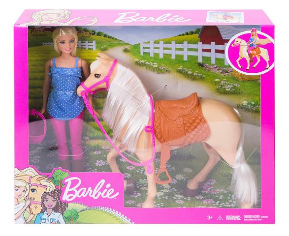 MATTEL (FXH13)  BARBIE ΚΑΙ ΑΛΟΓΟ