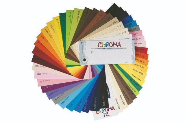 ΧΑΡΤΙ Α4 220GR ΧΡΩΜΑΤΙΣΤΟ CHROMA ΚΙΤΡΙΝΟ ΛΕΜΟΝΙ 5012
